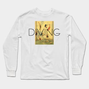 Diving Old School Long Sleeve T-Shirt